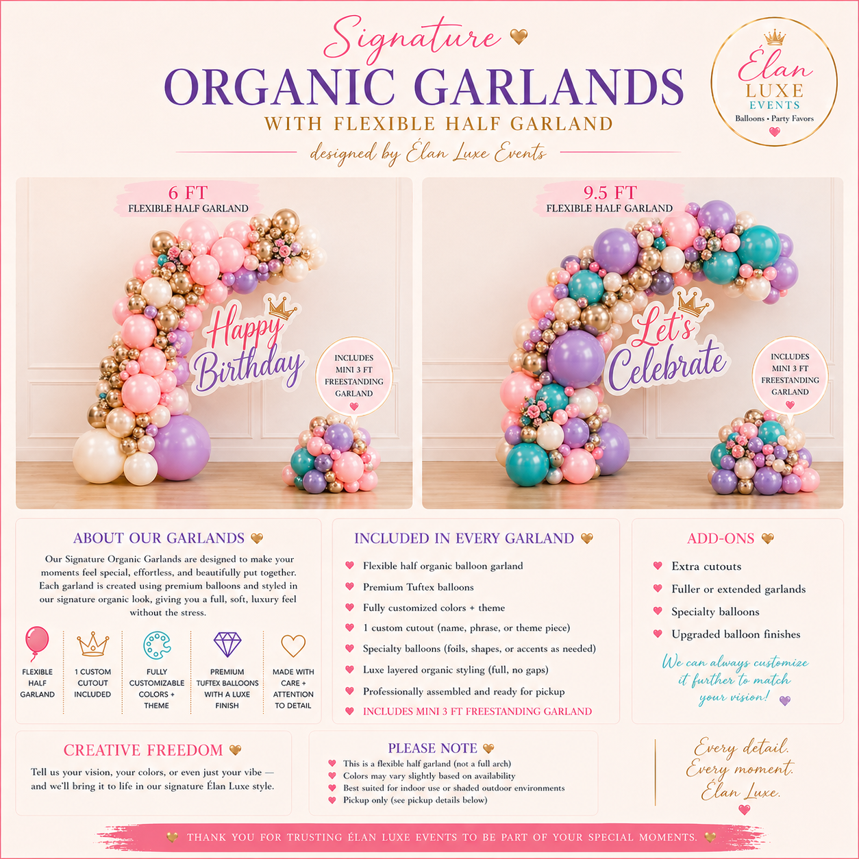 Signature Organic Garland